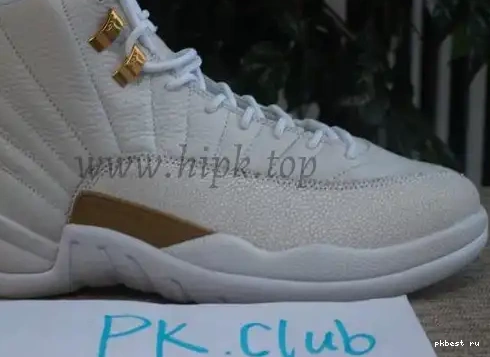 Authentic Air （Nike Release pairs） Version White Jordan 12 OVO 0502